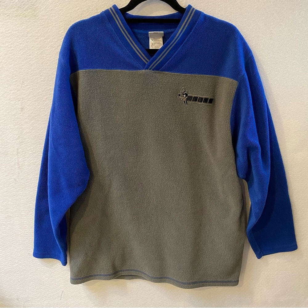 Vintage Disney Store Goofy Sweater Fleece Pullover